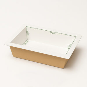 Marmita Rectangular Kraft 2000ml